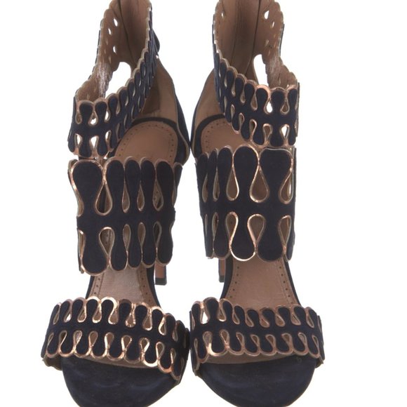 ALAÏA Suede Sandals Size: 8 | IT 38 - Picture 9 of 12